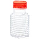 Ver imagem 3 de Kit 2 Saleiros de Mesa Vidro Borossilicato 80ml Lyor Porta Sal Dosador Tampa Plástica Vermelha