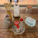 Ver imagem 2 de Kit 2 Saleiros de Mesa Vidro Borossilicato 80ml Lyor Porta Sal Dosador Tampa Plástica Vermelha