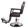 Cadeira de Barbeiro Reclinável Marte Preta Total - 6