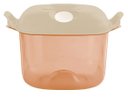 Ver imagem 1 de Cristal Pop Quadrada 1,9 Litros Cor Rosa Chá Tupperware