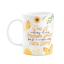 Ver imagem 1 de Caneca Motivação - Amor, Paz e Motivos para Sorrir