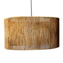 Ver imagem 1 de Luminaria Redonda Pendente Lustre Rústica DECOR Boho Chic Grande