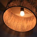 Ver imagem 2 de Luminaria Redonda Pendente Lustre Rústica DECOR Boho Chic Grande
