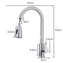 Ver imagem 2 de Torneira Gourmet Monocomando para Cozinha Misturador Aço Inox