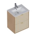 Ver imagem 6 de Armário Banheiro Madeira 60cm Grou Jequitibá Areia - P103367 - Cozimax Armario Banheiro Madeira 60cm