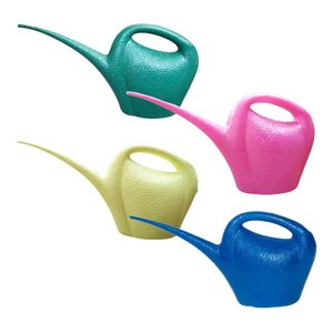 Kit 4 Regadores Bico Fino 2l Azul Verde Garden