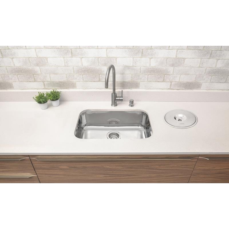 CUBA RETANGULAR TRAMONTINA EM ACO INOX ALTO BRILHO 56X34CM 5 - 2
