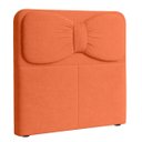 Ver imagem 4 de Cabeceira de Cama Box Estofada 100 Cm Solteiro Decoração Laço Boucle