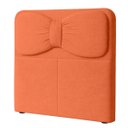 Ver imagem 5 de Cabeceira de Cama Box Estofada 100 Cm Solteiro Decoração Laço Boucle