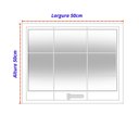 Ver imagem 6 de Janela de Aço Maxim-ar 50x50cm com Grade Minas Sul Mgm
