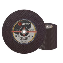 Disco Corte Aeme Aço Dca 502 12x1/8x3/4 2t (305x3.2x19.05) 25 Unidades - 1