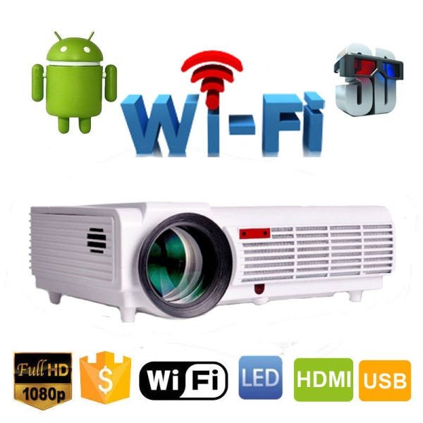 人気アイテム タッチスクリーン プロジェクター 小型 デジタルホワイトボード タッチペン ゲーム Android9.0 1080P 2.4G 5G  WiFi接続 スマホ Bluetooth5.0充電式