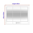 Ver imagem 5 de Janela de Aço Maxim-Ar 50x50cm com Grade Minas Sul MGM