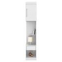 Ver imagem 2 de Quarto Modulado Solt Módena 6 Pçs Comp 12 Bco - Demóbile