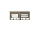 Ver imagem 4 de Quarto Modulado Casal Módena 6 Peças Comp. 6 - Nogal Touch