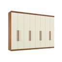 Ver imagem 2 de Guarda Roupa 8 Portas 8 Ptas Master New Cin/Areia - S. Andirá
