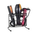 Ver imagem 1 de Suporte para Secador de Cabelo Chapinha de Bancada Aço Preto