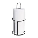 Ver imagem 1 de Suporte Porta Rolo de Papel Toalha Guardanapo Preto