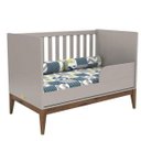 Ver imagem 2 de Berço Americano Nature Cinza Eco Wood - Matic