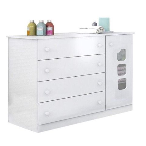 Cômoda Lívia - 100 Mdf - Phoenix Baby