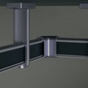 Ver imagem 5 de Suporte Conexão 90º Cabideiro Vesto Rm 282 Rometal Alu Fosco