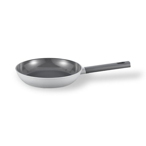 Frigideira Antiaderente Ultra Ceramic 20cm Indução Cor Cinza Mou Trufa - Oikos