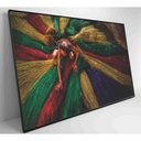 Ver imagem 3 de Quadro Artesão Secando Tapetes Tradicionais Medidas 90x60 Cm Impressão Adesivo Fotográfico
