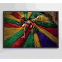 Ver imagem 1 de Quadro Artesão Secando Tapetes Tradicionais Medidas 90x60 Cm Impressão Adesivo Fotográfico