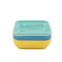 Ver imagem 2 de Kit Travessa Cheff Vem Verde-azul-amarelo 250ml Pp Linha Alegria
