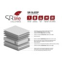 Ver imagem 7 de Colchão Solteiro Life Sleep Ii Espuma D28 88x188x25cm Bege