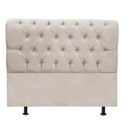 Ver imagem 2 de Cabeceira Estofada Cama Box Casal 140cm París Suede Bege- Mabe Magazine