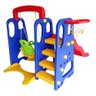 Playground Infantil 3x1 Crianças com Escorregador e Balanço Azul/vermelho/amarelo G31 - Gran Belo Pl - 5