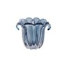 Vaso de Vidro Italy Azul 13x11x10 Cm Lyor - 1