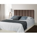 Ver imagem 1 de Cabeceira Modular Paris Tecido Veludo King 200 Cm 10 Modulos:marrom
