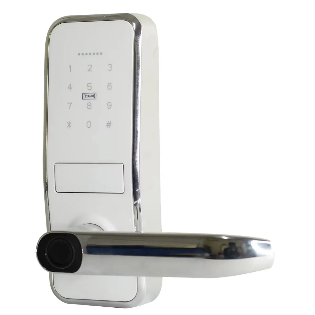 Fechadura Digital C/ Biometria, Senha e Wifi Advance 8500 a Branca - 3