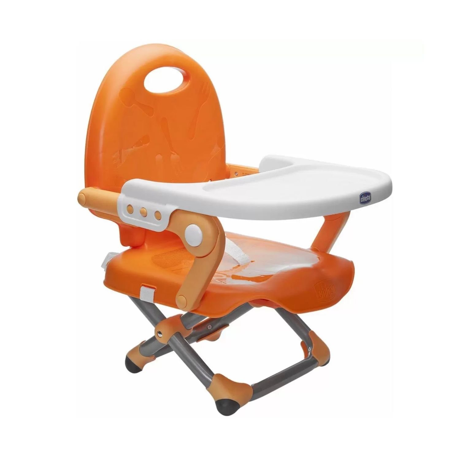Cadeira de Alimentação Portátil Pocket Snack Chicco Laranja ...