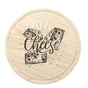 Ver imagem 1 de Tábua de Corte Redonda Stolf em Madeira Pinus Decorativa Chesse 24cm