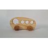 Ônibus de Madeira Maciça 1. Brinquedo Artesanal e Decoração. - 5