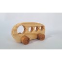 Ver imagem 1 de Ônibus de Madeira Maciça 1. Brinquedo Artesanal e Decoração.