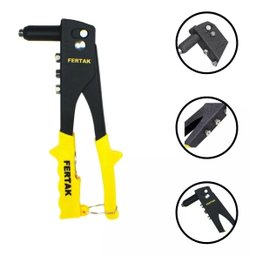 Alicate Rebitador Profissional com 4 Bicos Rebitadeira Manual - 5