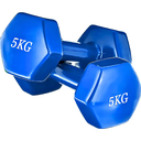 Ver imagem 1 de Fit Par de Halteres - Vinil Liso 5 Kg