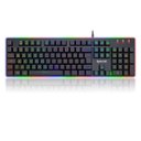 Ver imagem 1 de Teclado Gamer Membrana Redragon Dyaus 2 RGB ABNT2 K509RGB