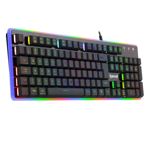 Teclado Gamer Membrana Redragon Dyaus 2 RGB ABNT2 K509RGB - 4