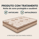 Ver imagem 7 de Colchão Casal Molas Pocket Ensacadas Vitta 138x188x25 Stretch Antialérgico - Bege