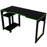 Mesa para Computador Gamer Espaço para 2 Monitores e Cpu Preto/verde - 2