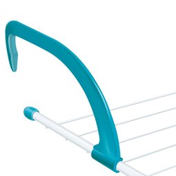 Varal Portátil Click em Aço Pintado Epóxi Branco - 3