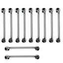 Ver imagem 1 de Barra de Apoio 60cm Aço Inox Kit 11 Uni Acessibilidade Criança Idoso Gestante Deficiente Banheiro Bo