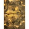 Papel De Parede Arabesco Brasão- Italiano -tons Dourado Ouro - 1