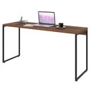Ver imagem 1 de Mesa de Escritório Escrivaninha 150cm Dynamica Industrial C08 Nogal - Mpozenato