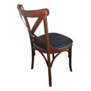 Ver imagem 4 de Kit 4 Cadeiras Madeira Assento Estofadas Gourmet Luxo